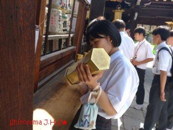 修学旅行の様子