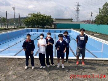 PTA親子環境整備の様子