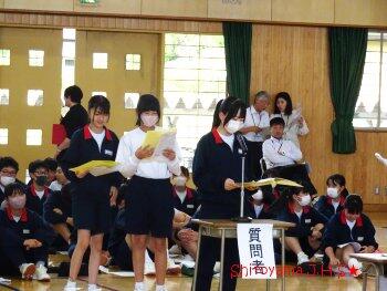生徒総会の様子