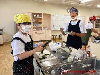 調理実習の様子