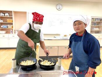 調理実習の様子