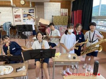 吹奏楽部の様子