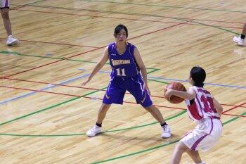 女子バスケットボール部の様子