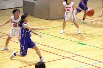 女子バスケットボール部の様子
