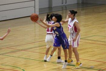 女子バスケットボール部の様子