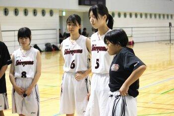 女子バスケットボール部の様子