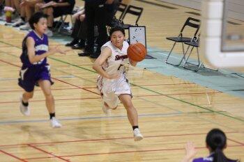 女子バスケットボール部の様子
