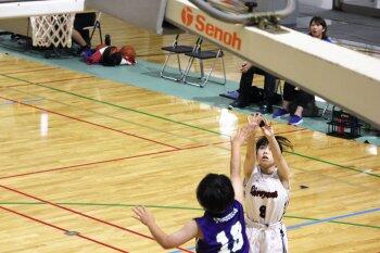 女子バスケットボール部の様子