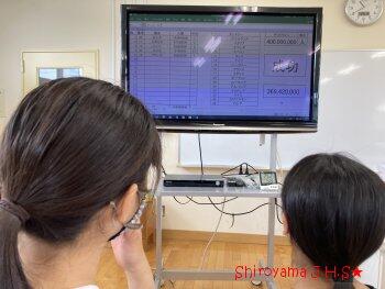 社会科課外授業の様子