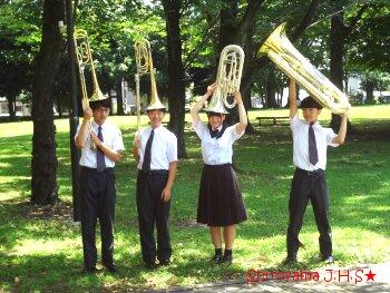 吹奏楽部の様子