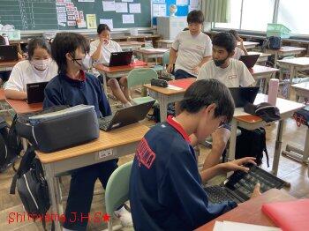 ふるさと学習の様子