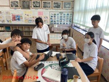 ふるさと学習の様子