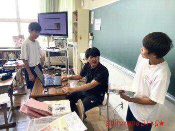 ふるさと学習の様子