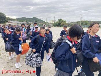 出発式の様子