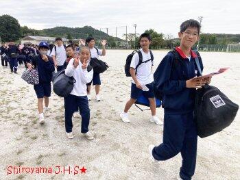 出発式の様子