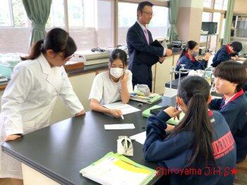 理科の授業の様子