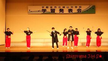 学習発表会の様子