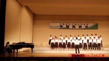 学習発表会の様子