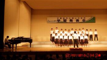 学習発表会の様子