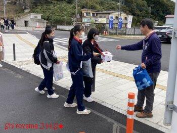 ボランティア活動の様子
