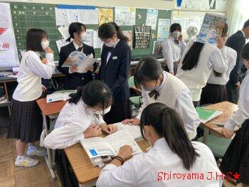 中間テストの様子