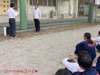 防犯講話の様子
