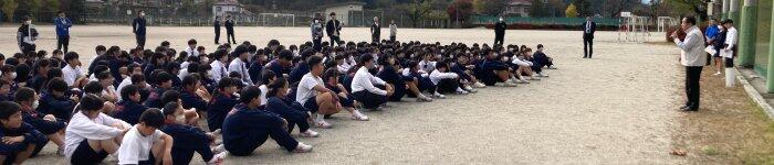 防犯講話の様子