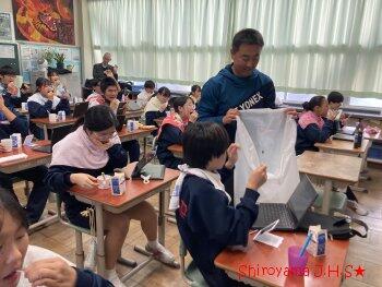 1年2組の授業の様子