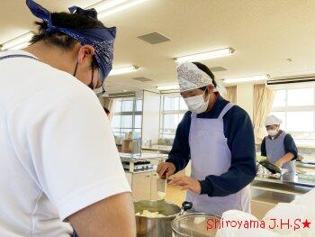 調理実習の様子