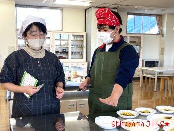 調理実習の様子