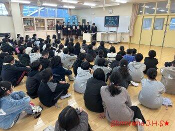 小6中学校訪問の様子