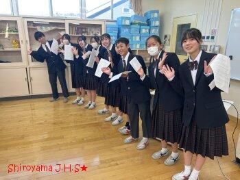 小6中学校訪問の様子