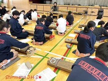 ふれあい文化教室の様子