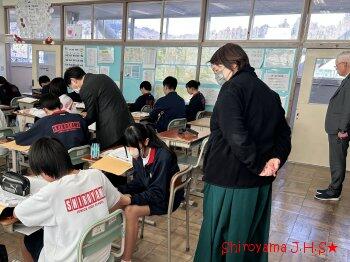 授業参観の様子
