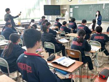 授業参観の様子