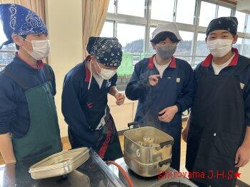調理実習の様子