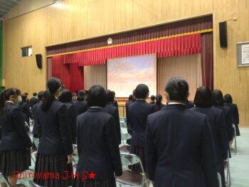 ３年生を送る会の様子