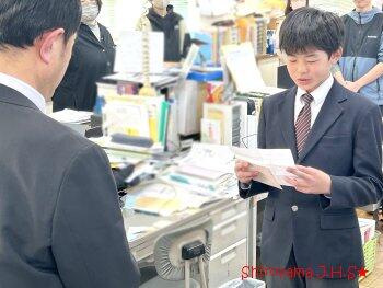 謝恩式の様子