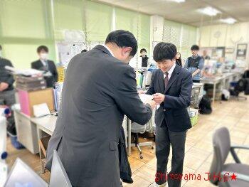 謝恩式の様子