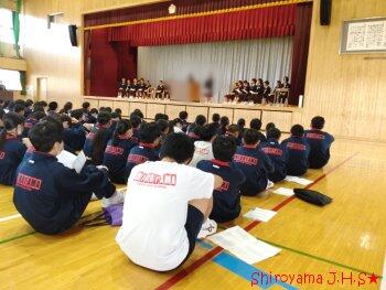 立会演説会の様子