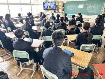 入会式の様子