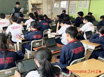 全国学力・学習状況調査の様子