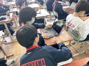 全国学力・学習状況調査の様子