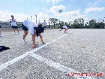 保健体育の授業の様子