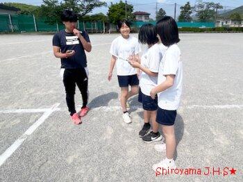 保健体育の授業の様子