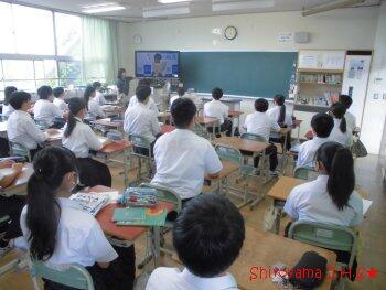 部活動激励会の様子