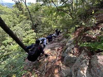 登山の様子