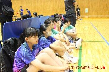 宇河総体 卓球ダブルの様子