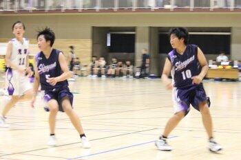 男子バスケットボール部の様子