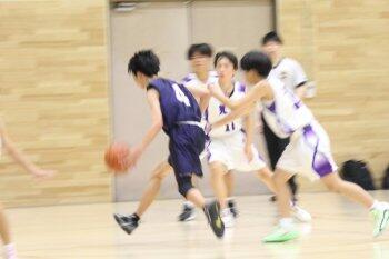 男子バスケットボール部の様子